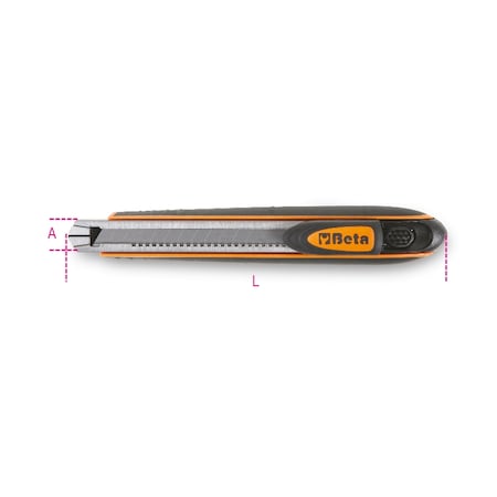 BETA Utility Knive, 9mm, PK6 017700050